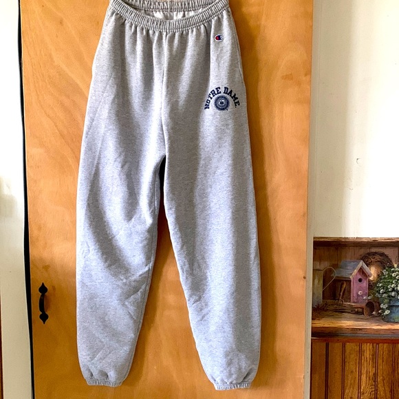 Champion Pants & Jumpsuits Notre Dame Champion Sweatpants Poshmark
